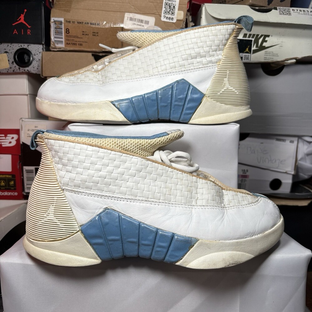 Size 8 - Nike Air Jordan 15 Columbia Retro AJ15 OG 1999 Release 136029-141